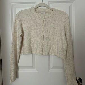 Aritzia cropped cardigan